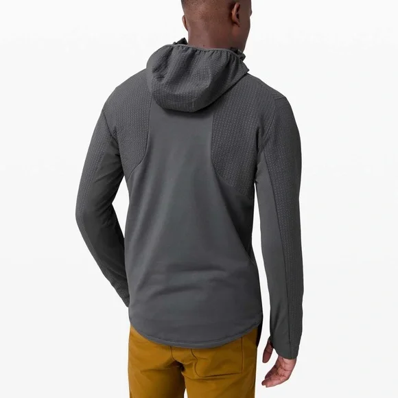 Lululemon Cold Terrain 3/4 Zip Graphite Grey (First Release) Size XL - Picture 3 of 9